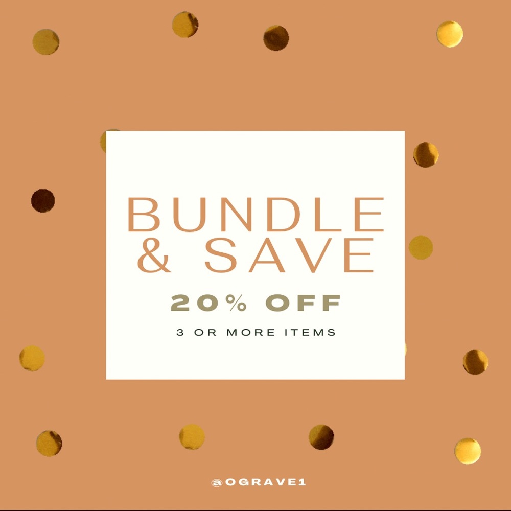 Bundle 3+ items